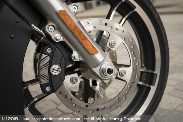 Frein avant de la Road Glide