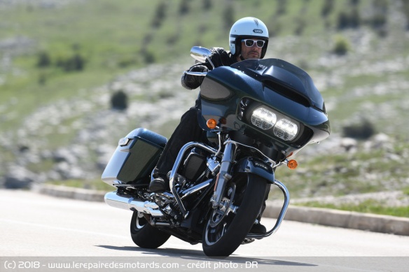 La Road Glide offre plus de protection