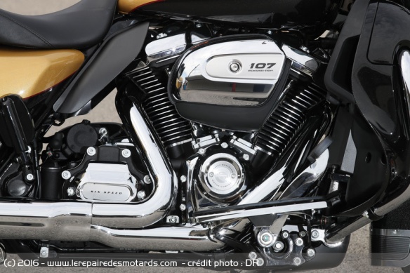 Le nouveau v-twin Milwaukee Eight '107' à refroidissement liquide
