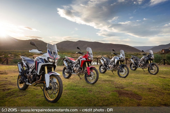 Coloris Honda Africa Twin CRF1000L