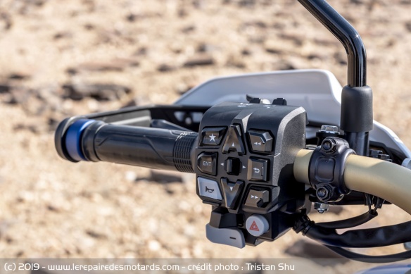 Commodos gauche de la Honda CRF1100L Africa Twin Adventure Sports