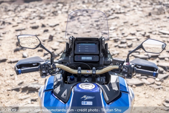 Ergonomie de la Honda CRF1100L Africa Twin Adventure Sports