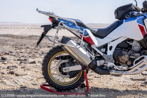 Ergonomie de la Honda CRF1100L Africa Twin Adventure Sports
