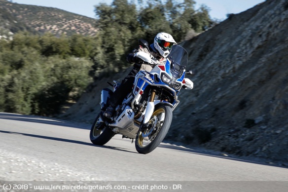 Essai de la Honda Africa Twin Adventure Sports sur route