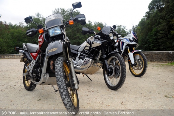 XLV 750, XRV 750 Africa Twin et CRF1000L Africa Twin