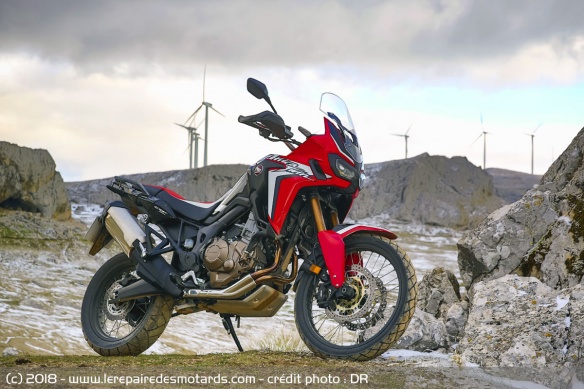 Essai du millésime 2018 de la Honda Africa Twin