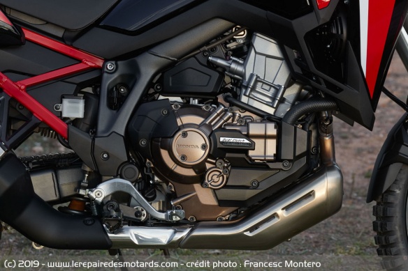 Le moteur de la Honda Africa Twin 1100