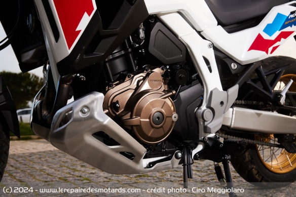 Le bicylindre en ligne de la Honda Africa Twin Adventure Sports