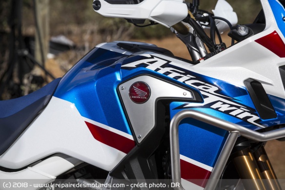 Avec son réservoir de 24,2 litres, l'Adventure Sports gagne en autonomie