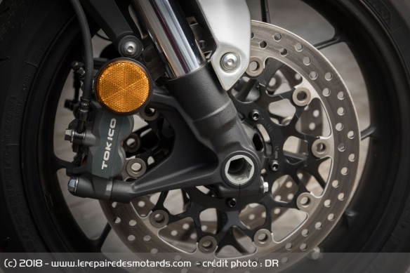 Frein avant de la Honda CB 1000 R