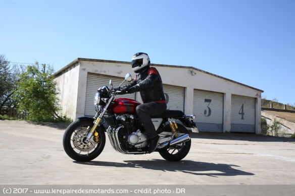 La Honda CB 1100 RS en ville