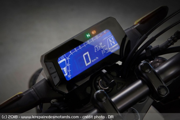 Compteur de la Honda CB 125 R