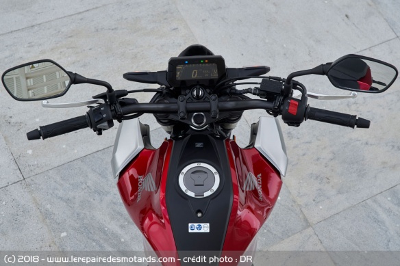 Ergonomie de la Honda CB 125 R
