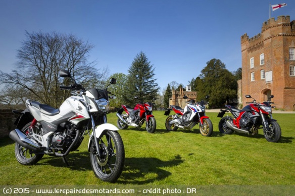 La famille Honda CB