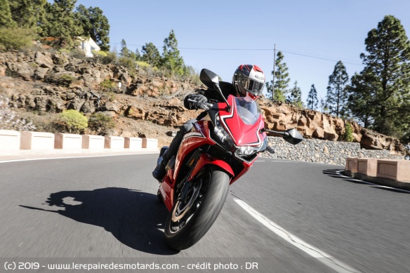 Essai de la Honda CBR500R sur route