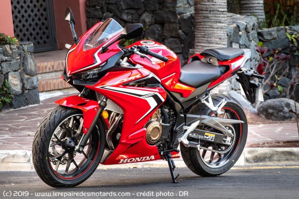 Essai de la Honda CBR500R
