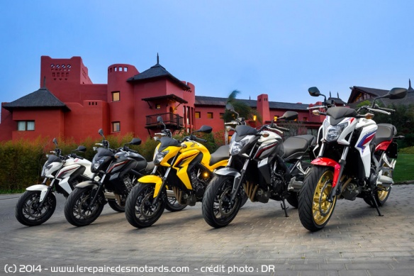 Coloris Honda CB 650 F