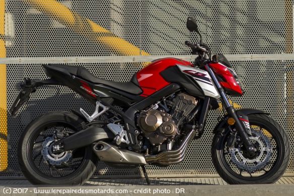 La Honda CB650F 2017 La Honda CB650F 2017