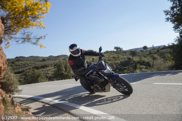 Essai de la Honda CB650F