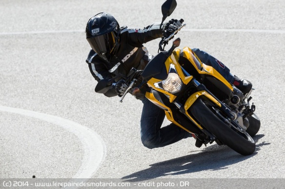 Honda CB 650 F en ville