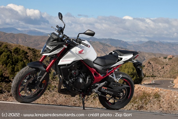 Essai du roadster Honda CB750 Hornet