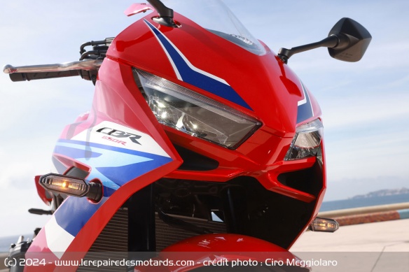 Le carénage de la Honda CBR650R