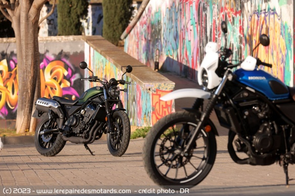 Coloris Honda CL 500