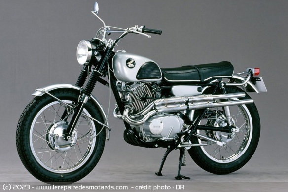 La Honda CL 72 de 1962