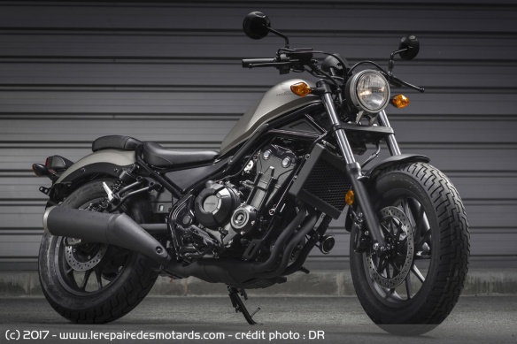 Essai de la Honda CMX 500 Rebel