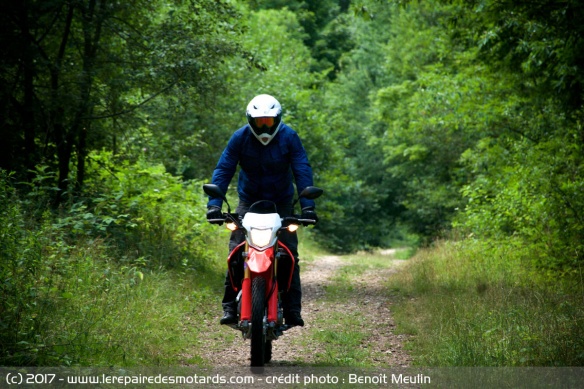 Essai Honda CRF250L en tout-terrain