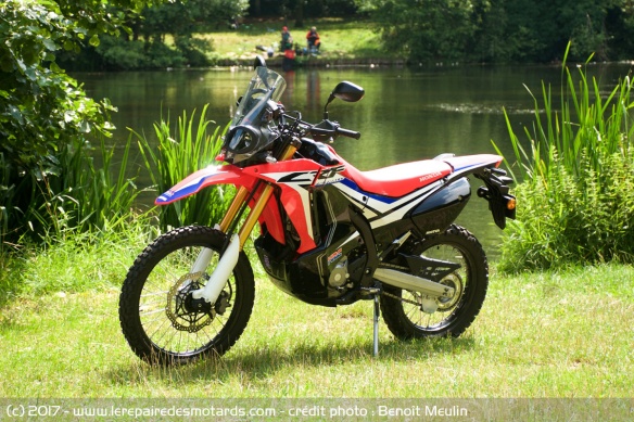 Essai de la Honda CRF250 Rally