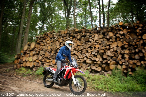 Essai en tout-terrain de la Honda CRF250 Rally
