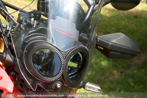 Double optique asymétrique pour la Rally