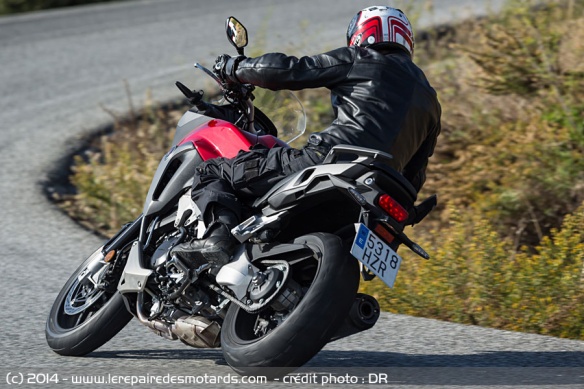 Vue arrière Honda Crossrunner