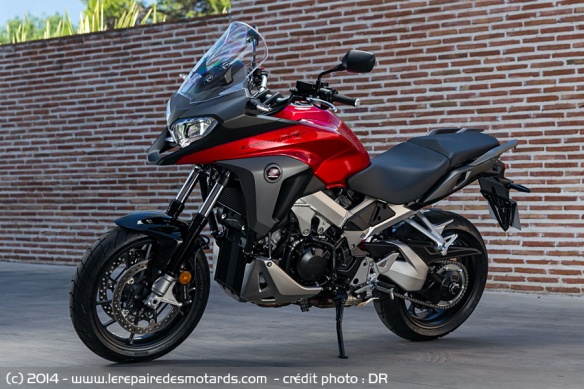 Coté gauche Honda Crossrunner