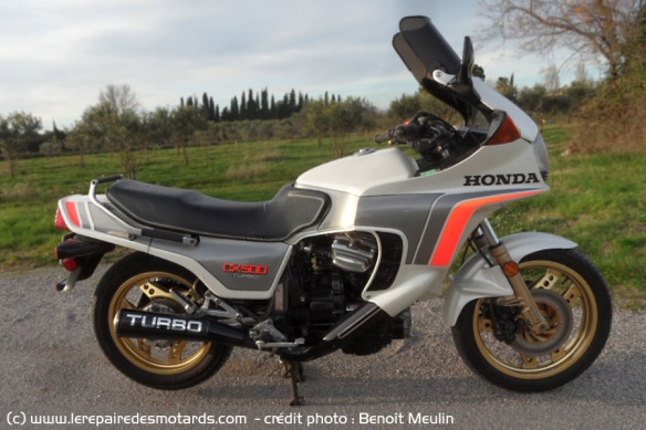Silhouette Honda CX 500 Turbo