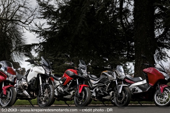 Les 5 modèles de la gamme Honda DCT