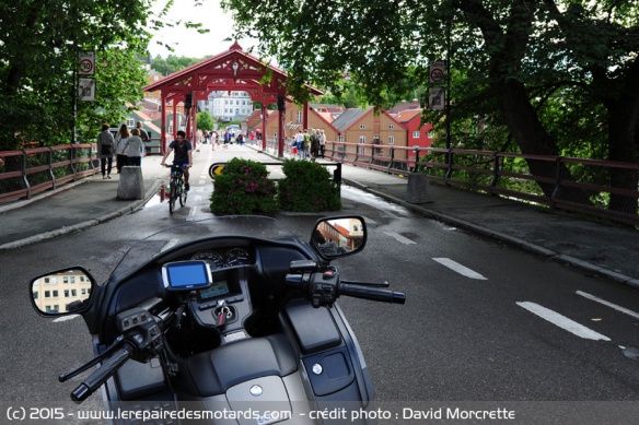 Honda F6B en ville