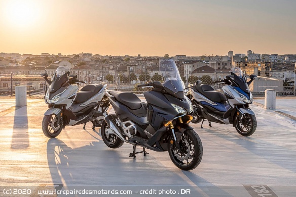 Gamme scooters Honda Forza