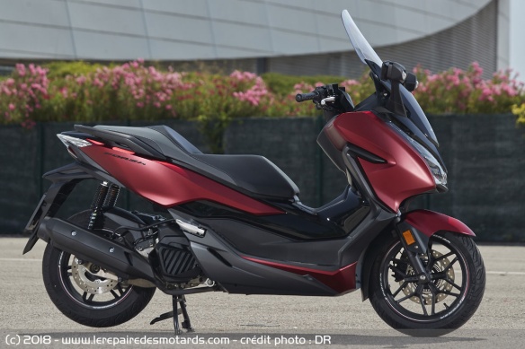 Le Honda Forza 125 version 2018
