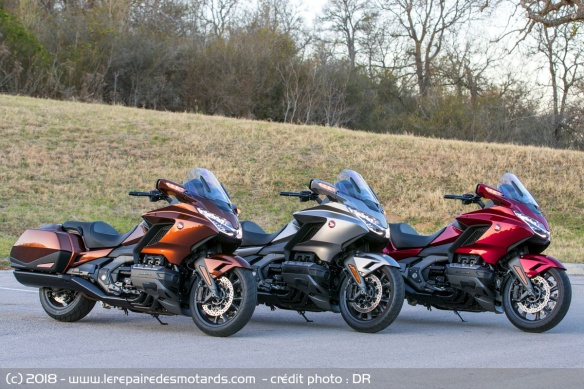 Coloris Honda GL1800 Bagger