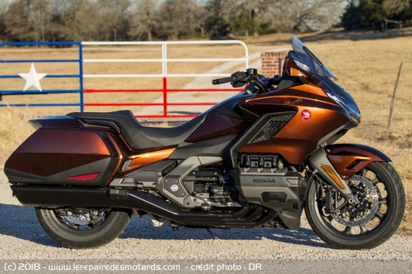 Version bagger de la Honda GL1800 GoldWing