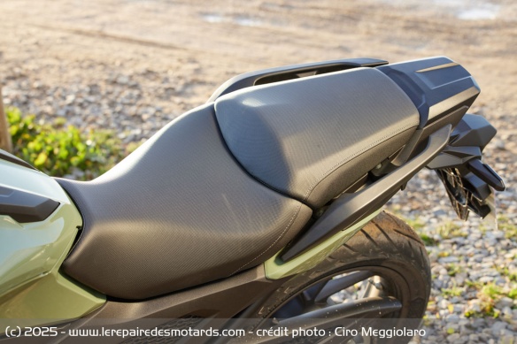Le confort reste l'un des points forts de la NC750X