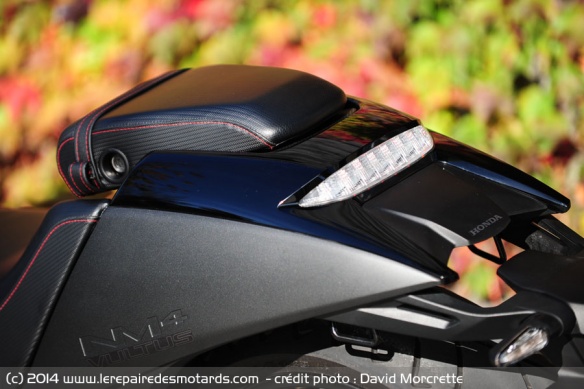 Selle passager Honda NM4 Vultus