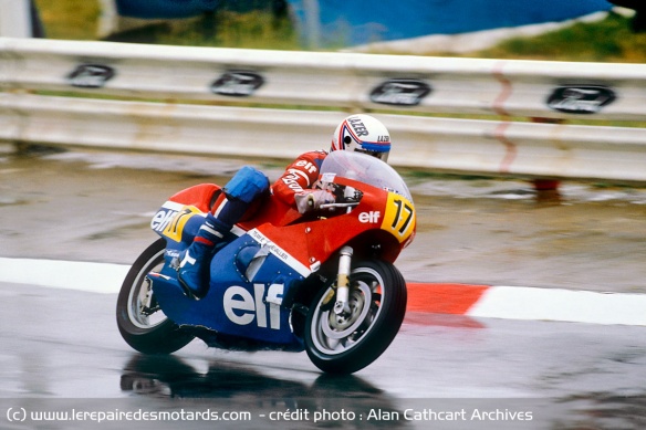 De Radigues sur la Chevallier 500 à Kyalami en 1984