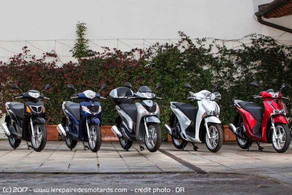 L'histoire du Honda SH 125i