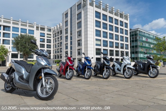 Couleurs Honda SH 300i