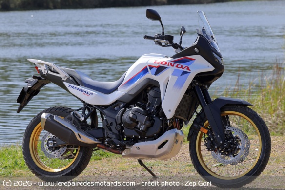 Essai du trail Honda XL750 Transalp E-clutch