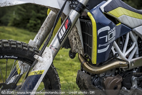 Fourche WP de la Husqvarna 701 Enduro