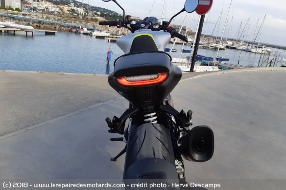 Feu arrière de la Husqvarna Vitpilen 701